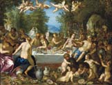gods festival wedding of bacchus and ariadne